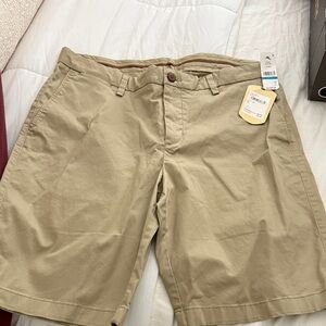 Tommy Bahama Men's Khaki Flat Front Shorts